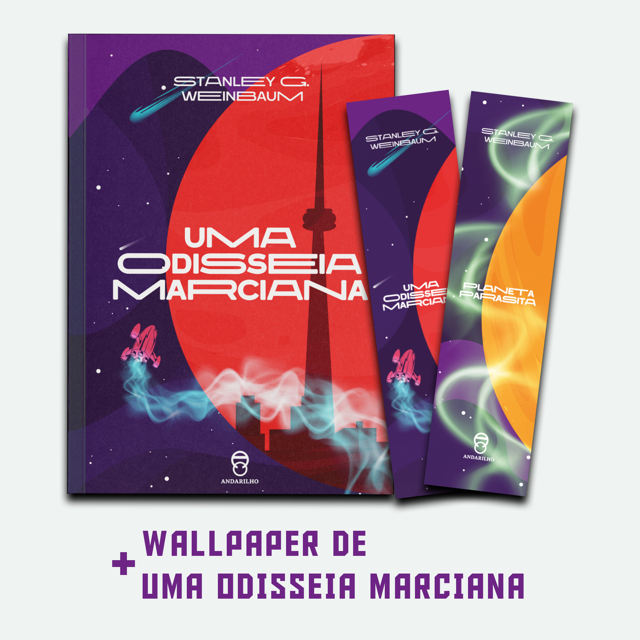Livro vira-vira + Marca-página
