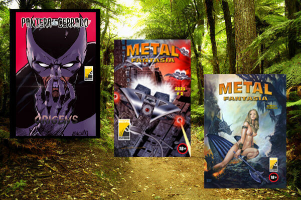 Pantera do Cerrado Origens + Metal Fantasia # 1 e 2