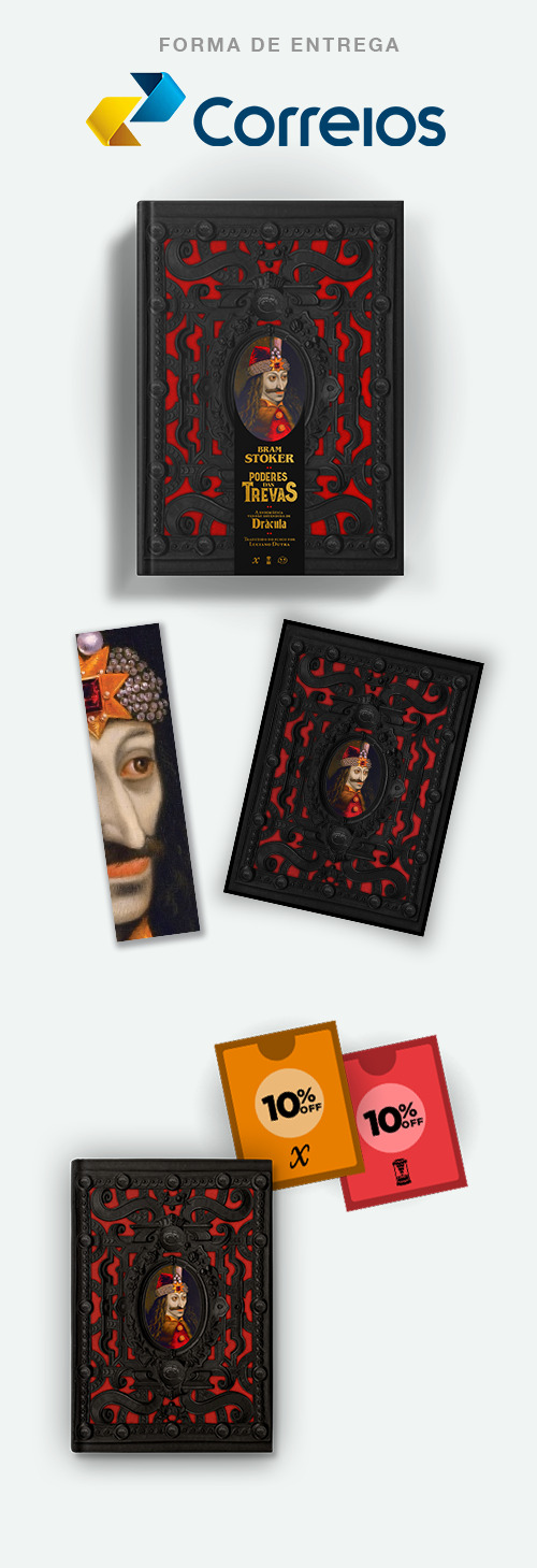 Livro + Caderno + Postal + Marcador + Cupons
