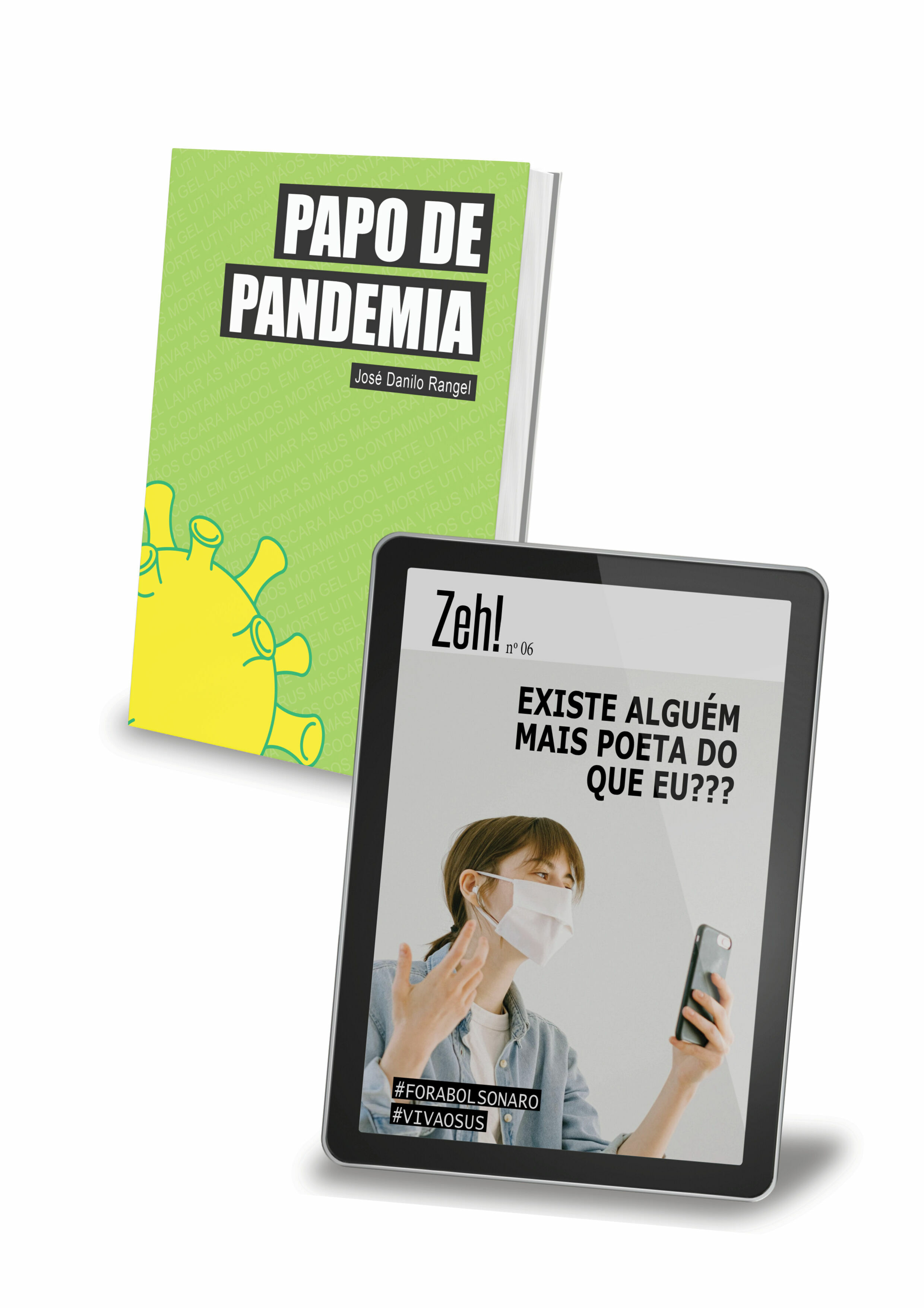 Livro e 3 meses de Revista Zeh!