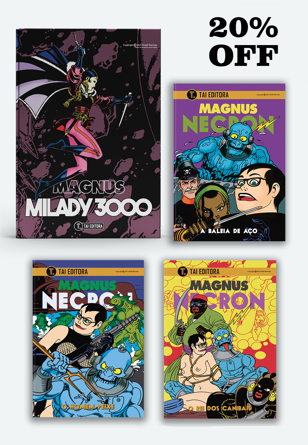 4 - NECRON 7, 8 E 9 + MILADY 3000 (20% OFF)