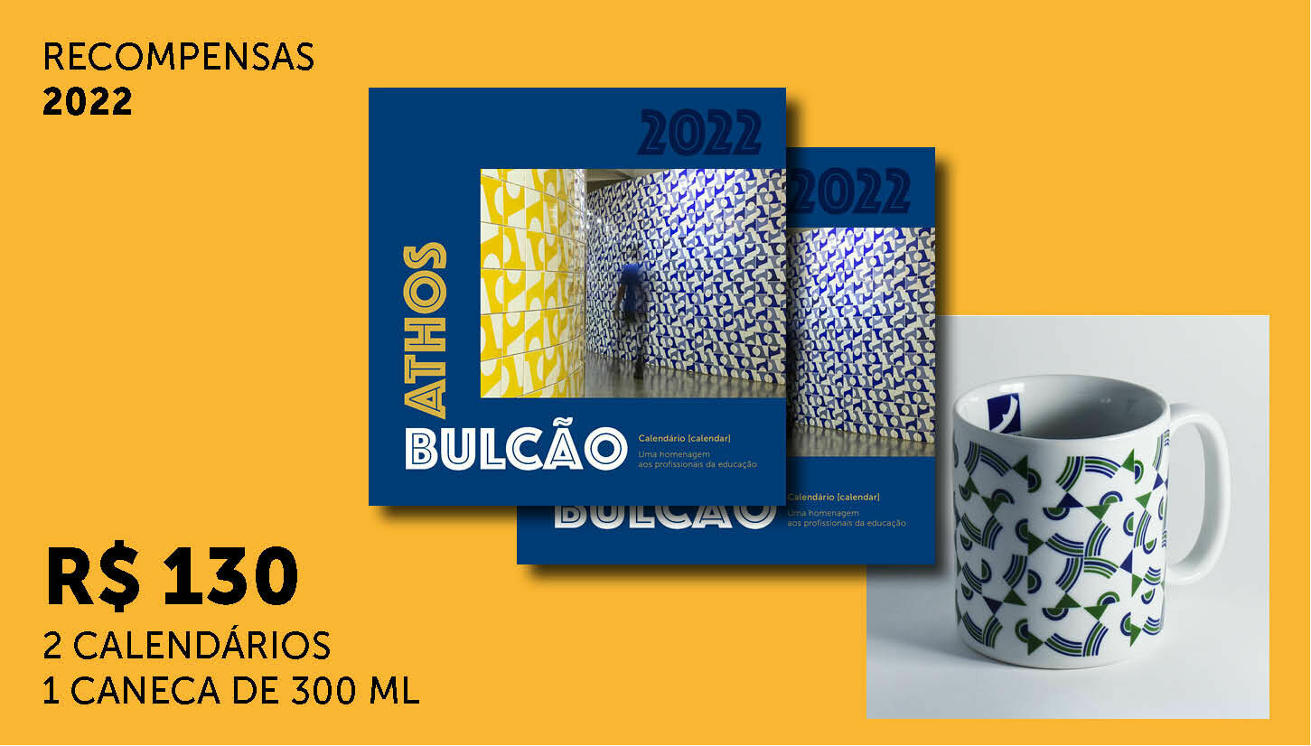 Para acompanhar você no dia a dia: 2 calendários + caneca 300 ml