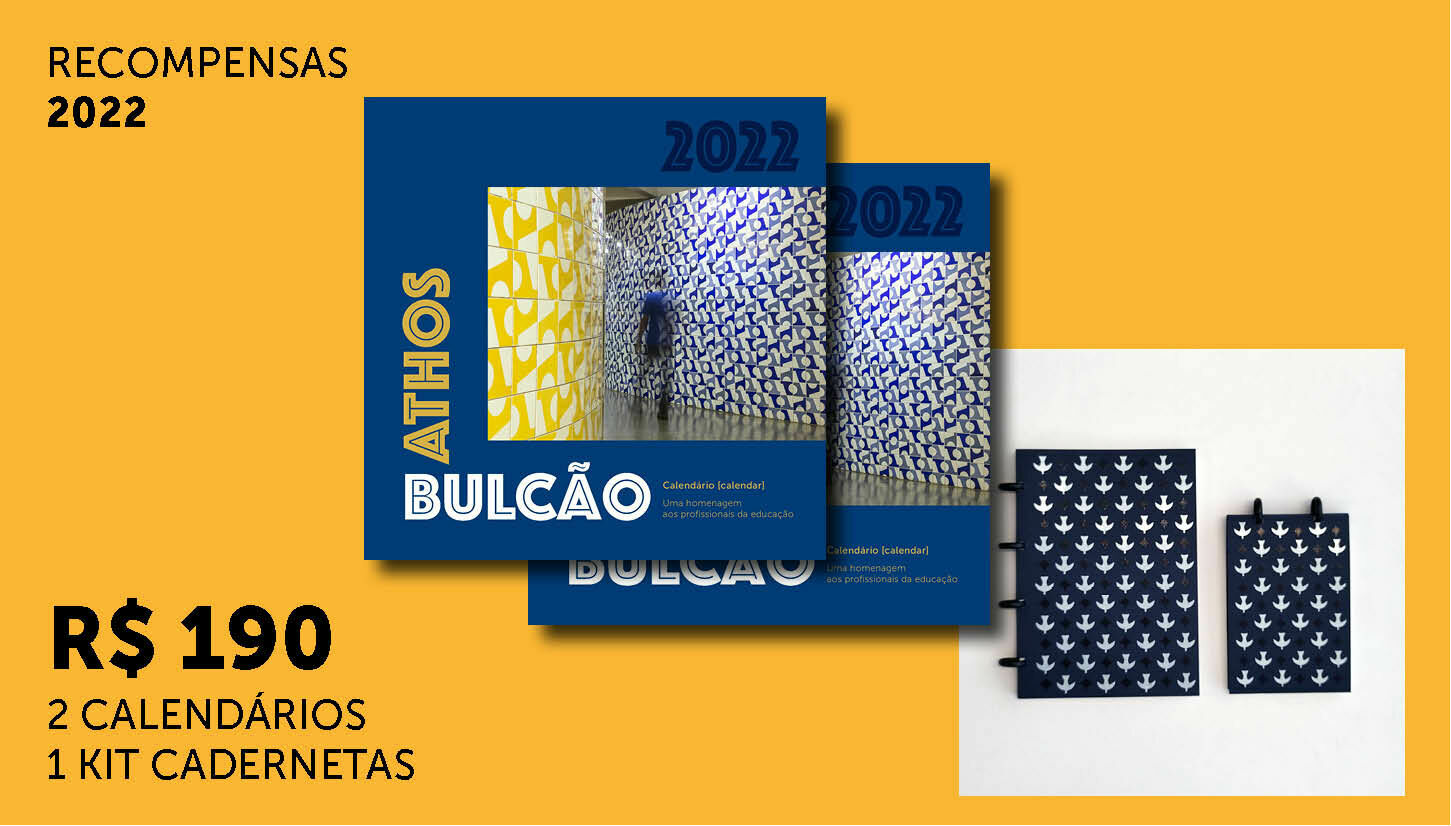 Para levar na viagem: 2 calendários + kit cadernetas