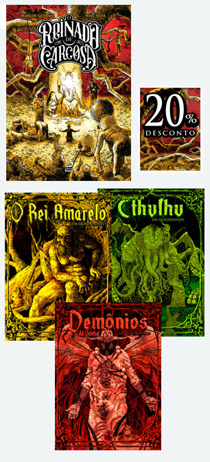 PACOTE HORROR CÓSMICO - REINADO + TRILOGIA