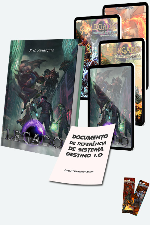 O LEGADO RPG | Pré-venda RPGs Afro-Brasileiros