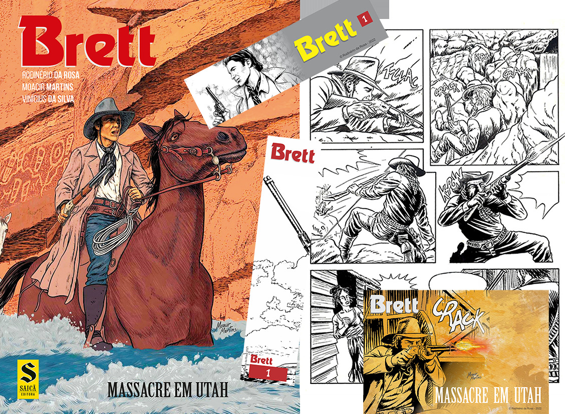 Brett em disparada