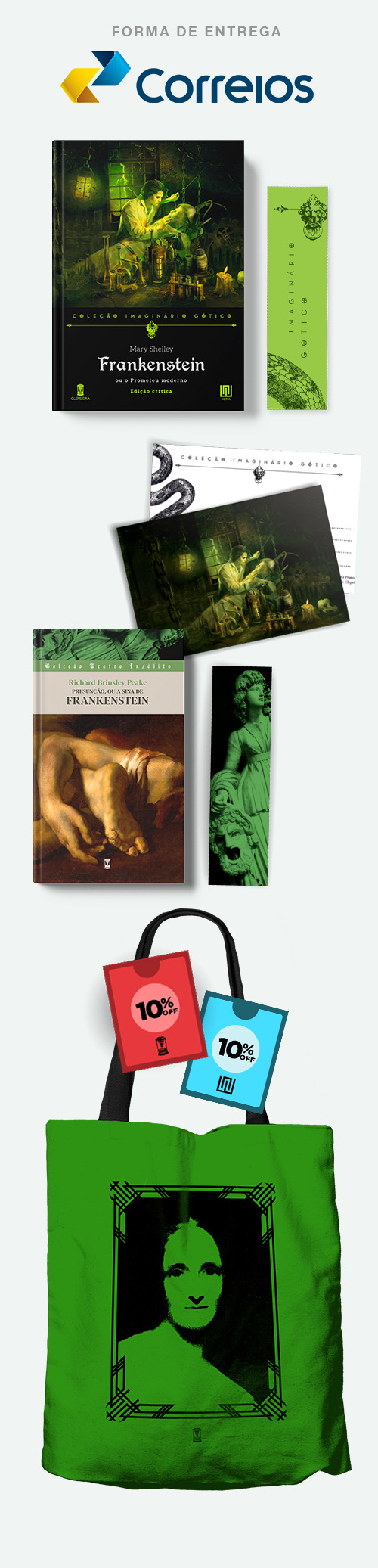 Kit Campanha + Ecobag + Presunção - Envio pelos Correios