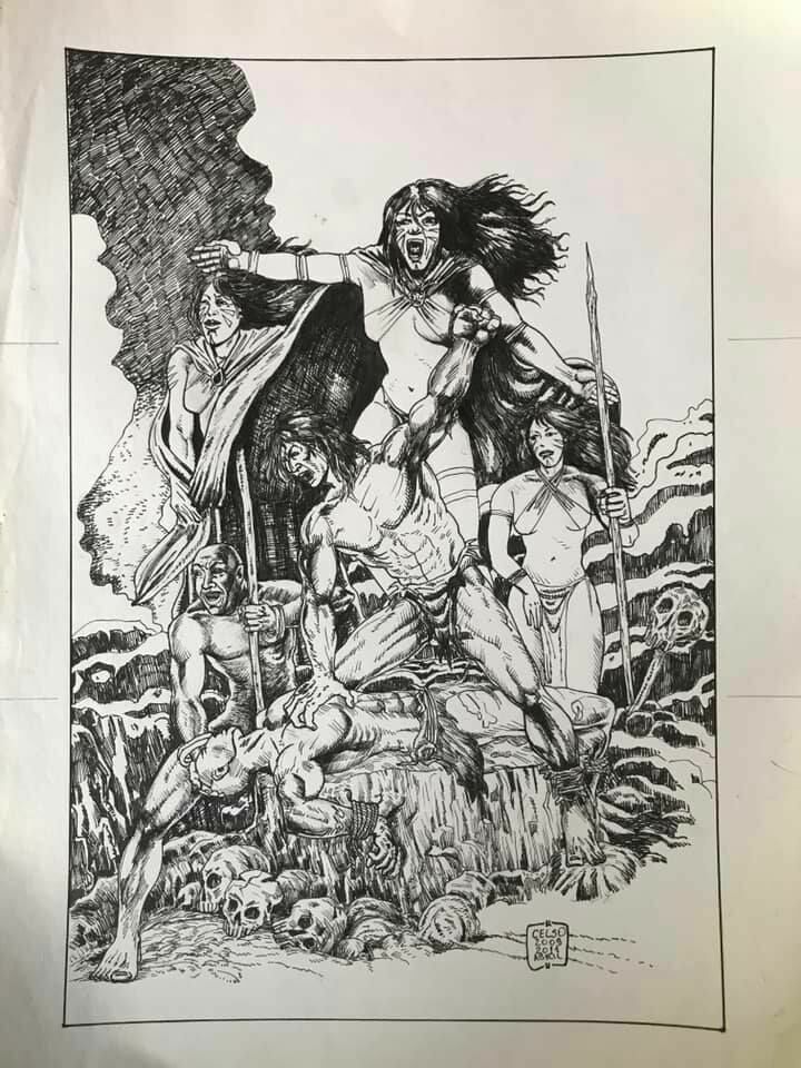 Arte Original Sacrifício