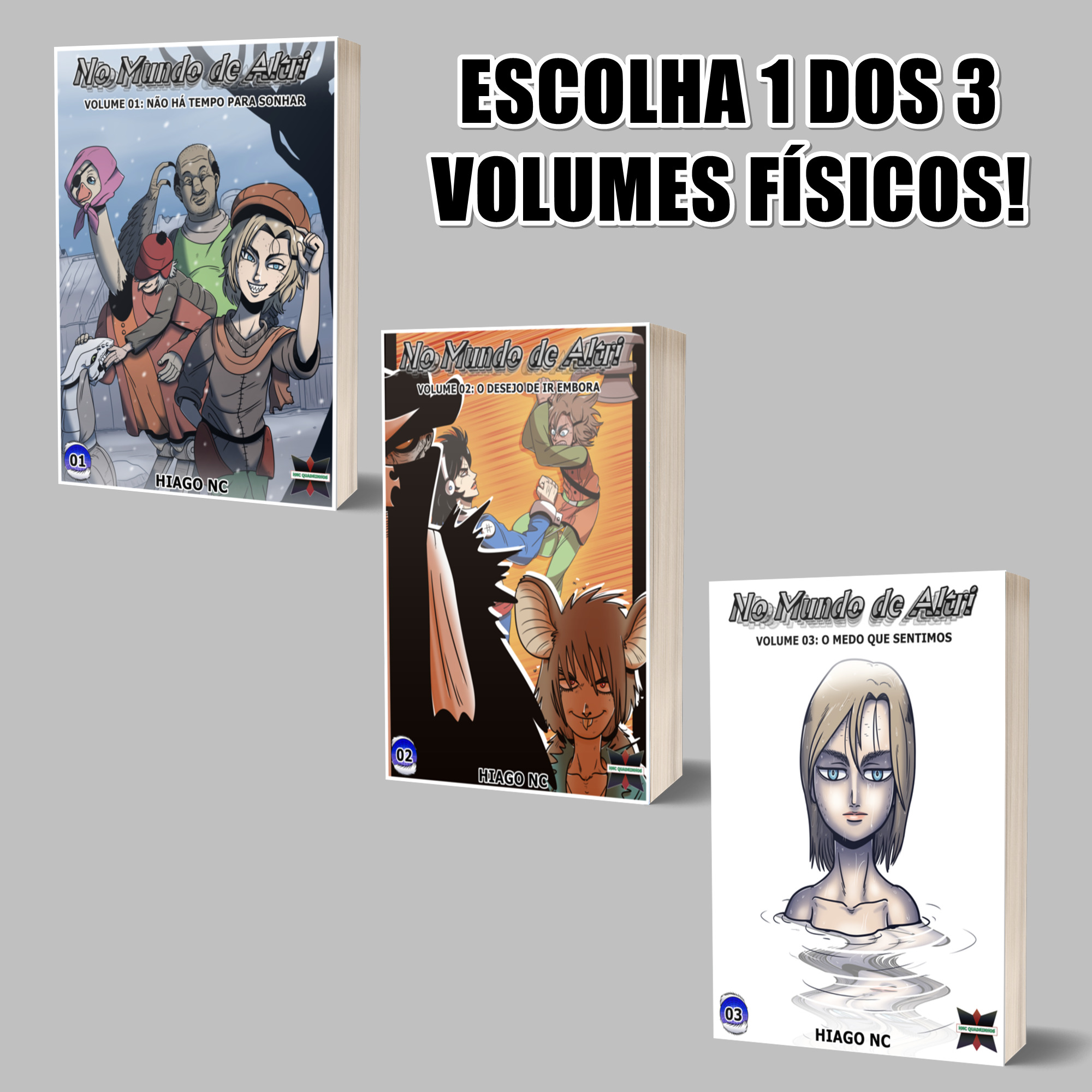 Volume 3 (ou anterior) físico!