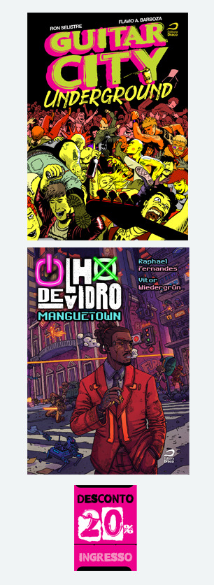 GUITAR CITY + OLHO DE VIDRO