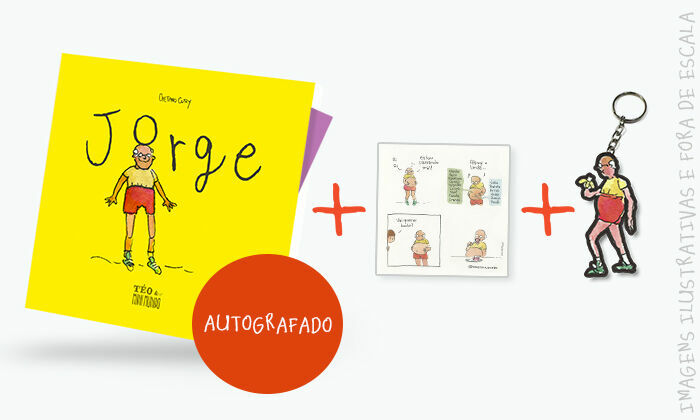 BANANA DA TERRA (Livro do Jorge + Ímã + Chaveiro)