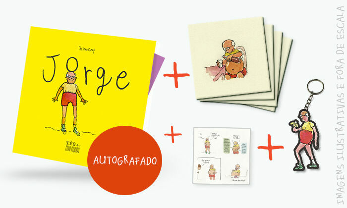 BANANA CATURRA (Livro do Jorge + Porta Copos + Ímã + Chaveiro)
