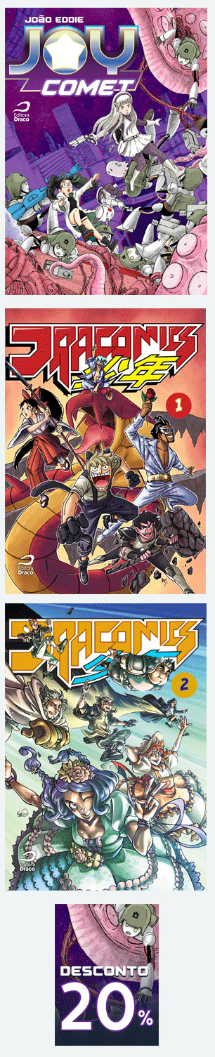 JOY COMET + DRACOMICS SHONEN 1 E 2