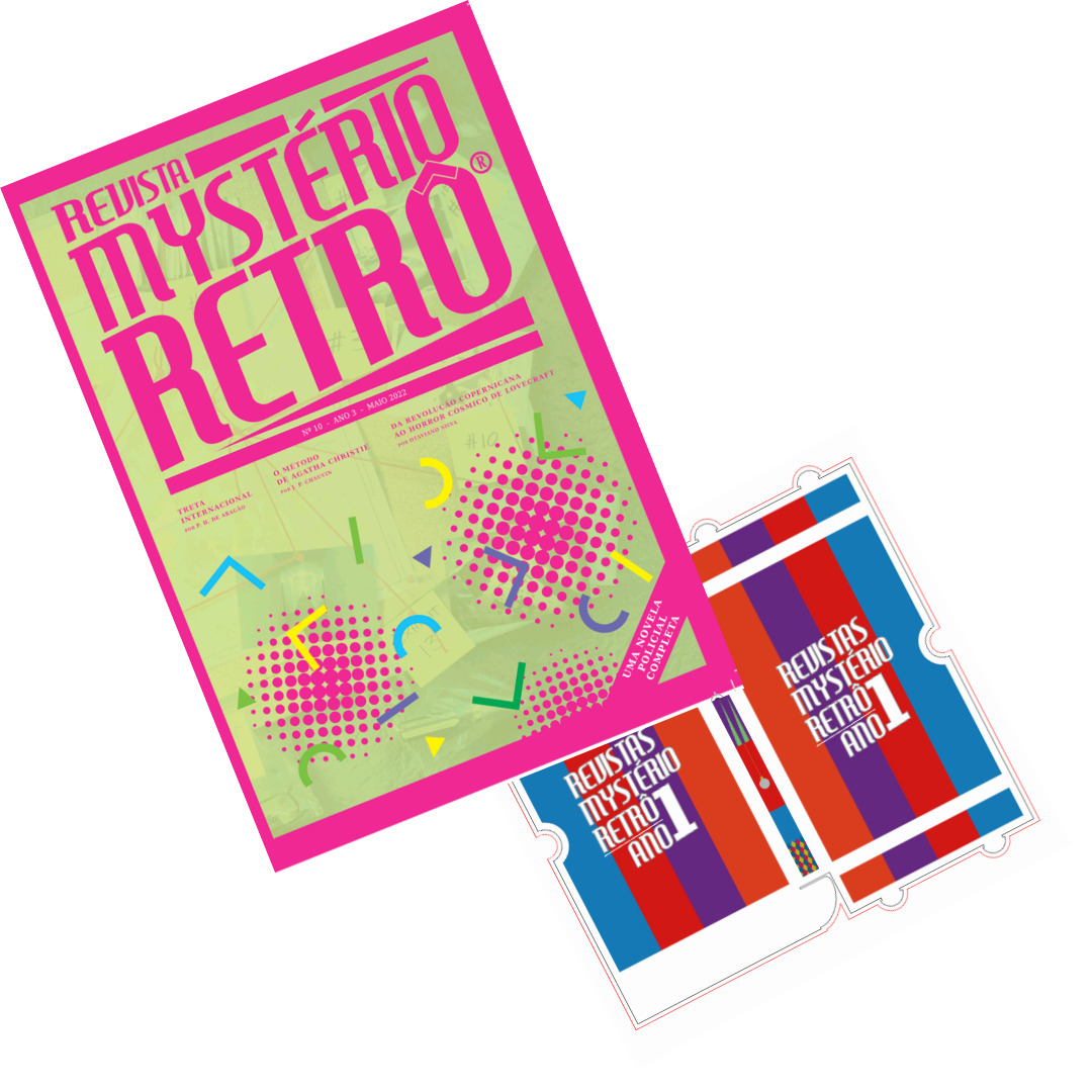 Combo 1 - Revista Mystério Retrô Nº 10 e Box ano 1