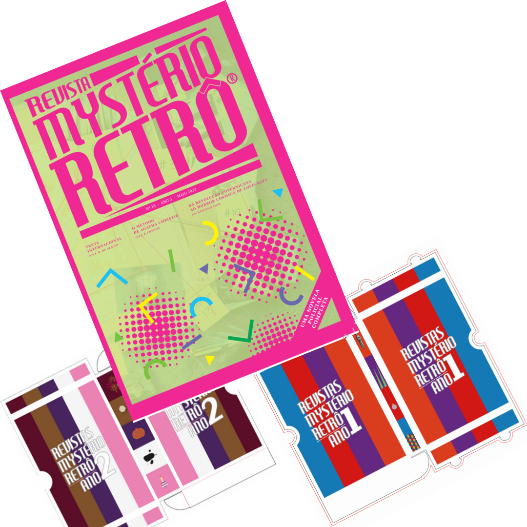 Combo 3 - Revista Mystério Retrô Nº 10 e Boxes 1 e 2