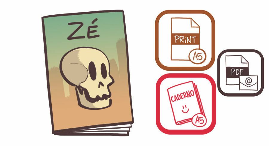 HQ + Print e caderno