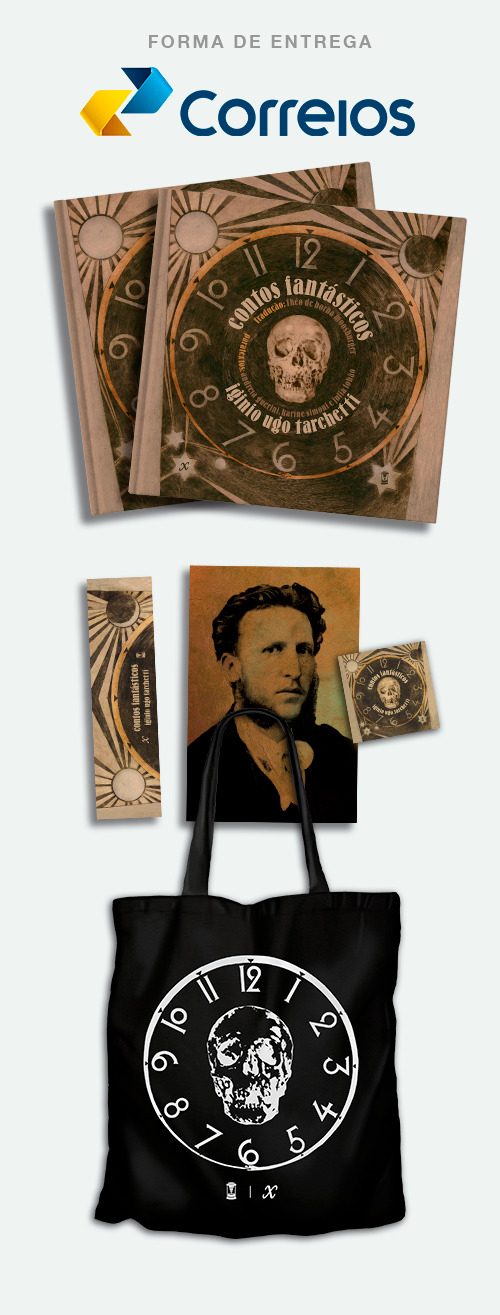 2 livros + marcador + postal + cupom + ímã + ecobag