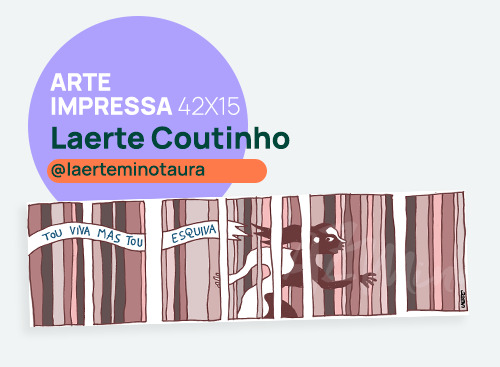 Arte de Laerte para decorar sua casa