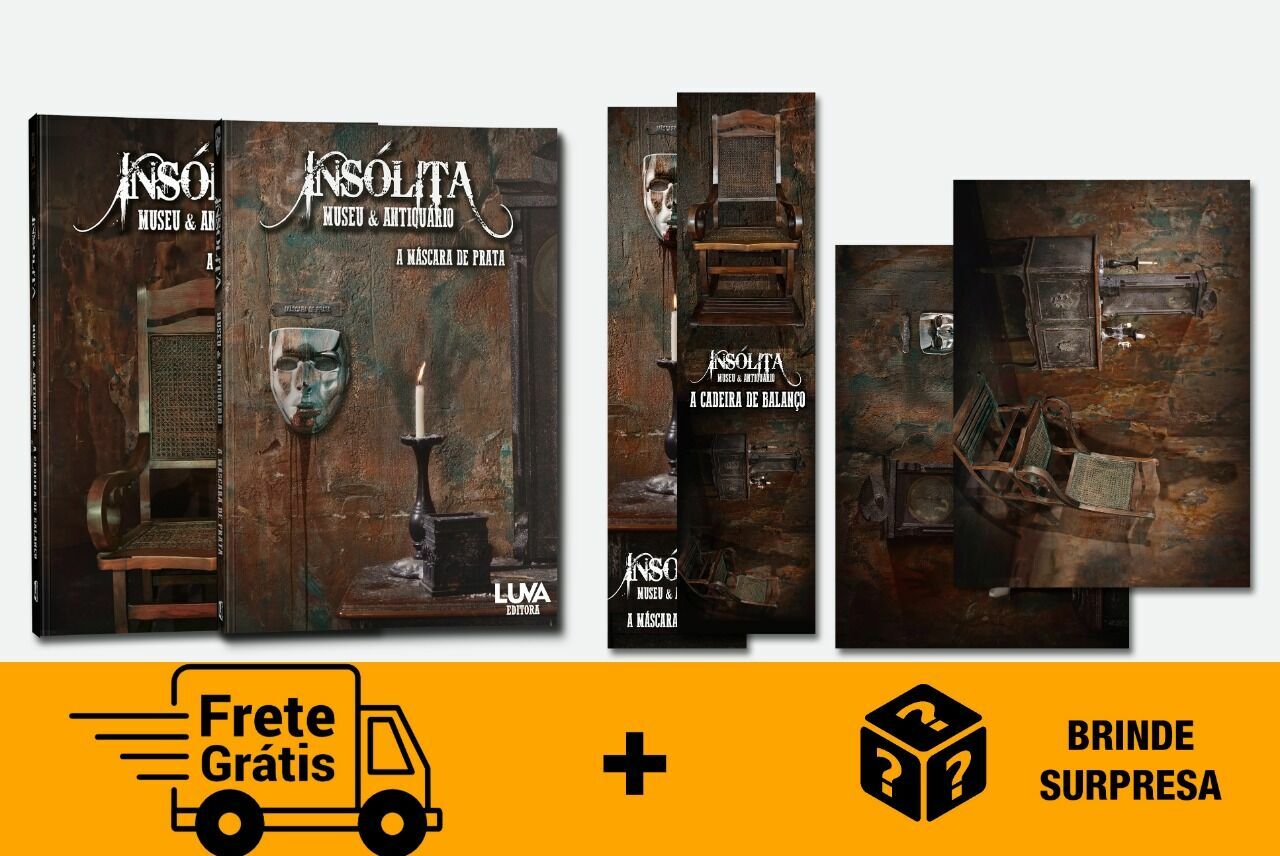  Frete Grátis Clássicos do horror: A Cadeira de Balanço + A Máscara de prata
