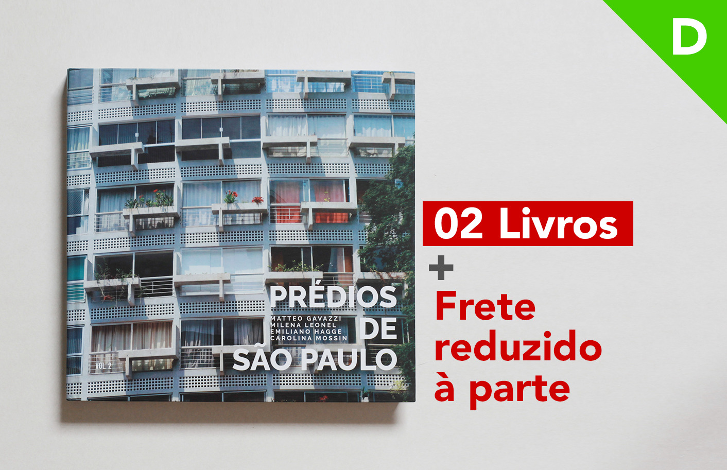 2 Livros + Frete reduzido (à parte)
