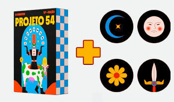 1 deck do Baralho 13ª Ed. + 4 porta-copos exclusivos
