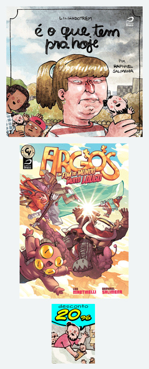 LINHA DO TREM - É O QUE TEM PRA HOJE + ARGOS - UM FIM DO MUNDO MUITO LOUCO