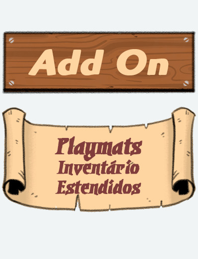 04 Playmats Inventário Estendiddo