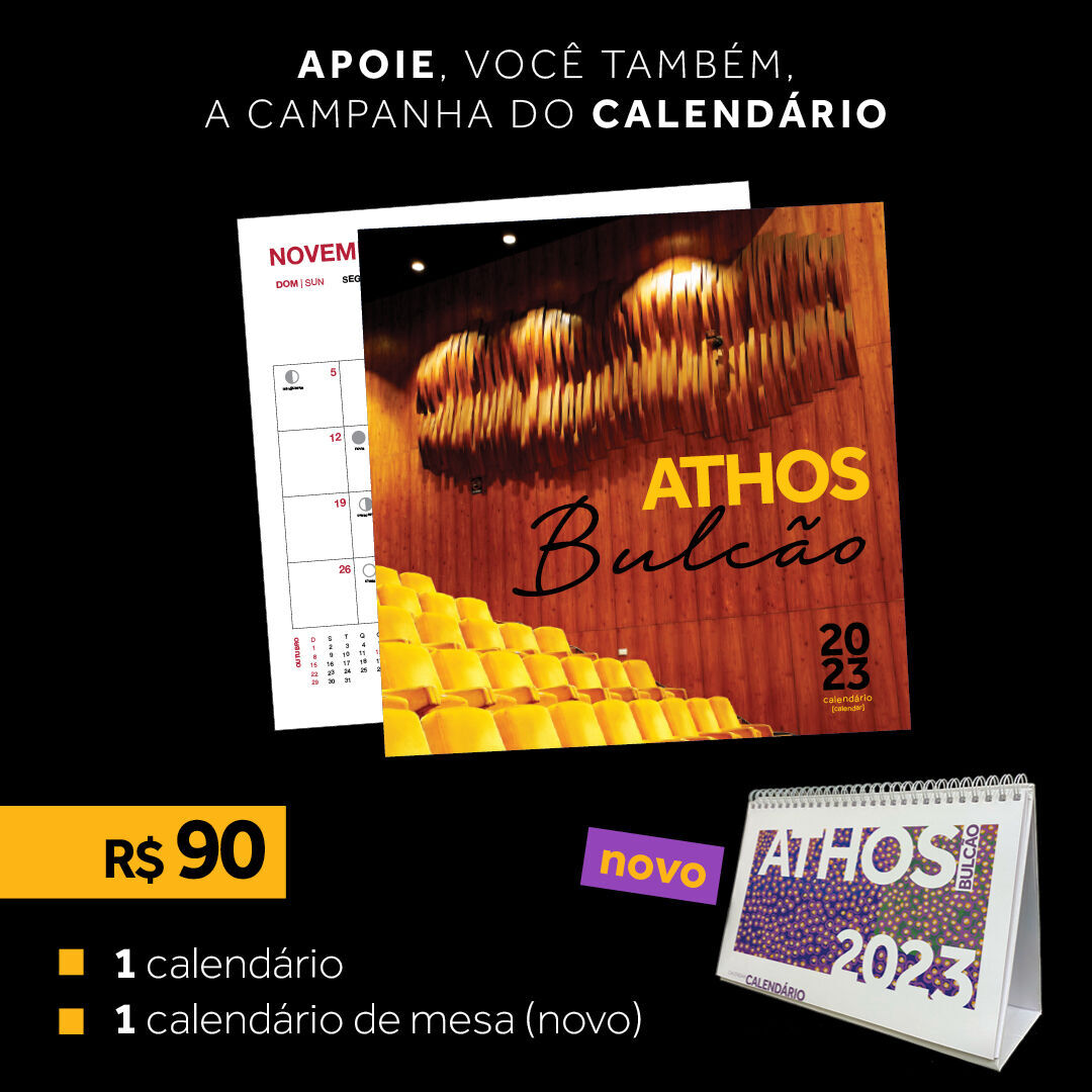 PROMOÇÃO DE LANÇAMENTO:  1 calendário de parede + 1 calendário de mesa