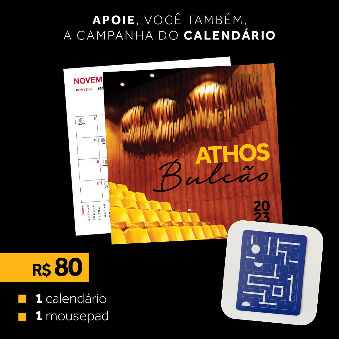 Para colorir o home office: 1 calendário + 1 mousepad