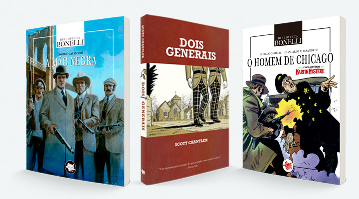 LIVRO IMPRESSO + DOIS GENERAIS + O HOMEM DE CHICAGO