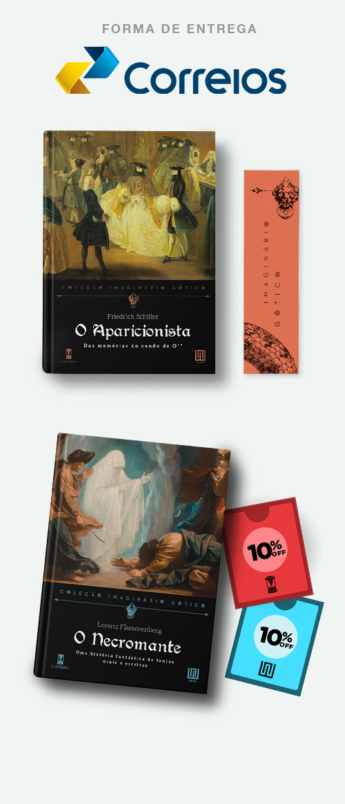O Aparicionista + O Necromante + Marcador + Cupons