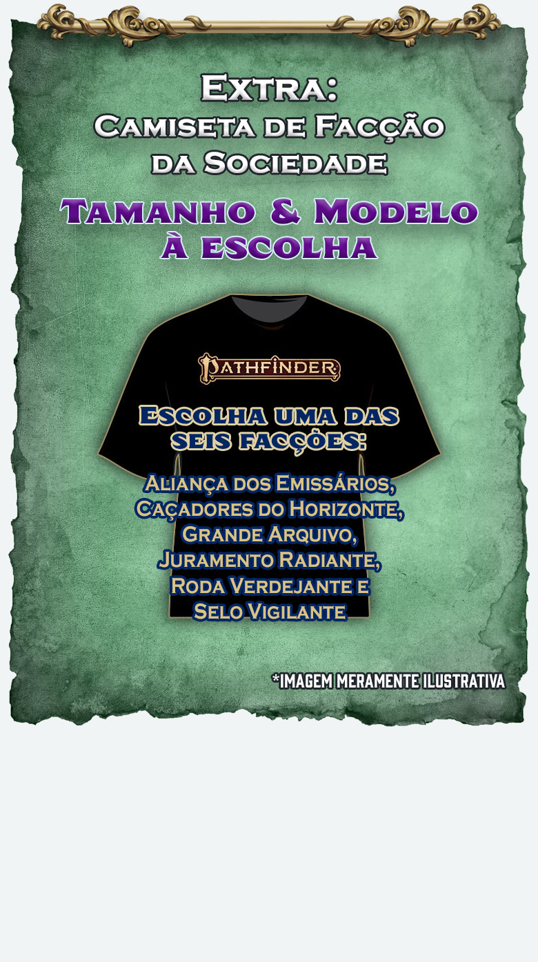 Extra: Camiseta de Facção da Sociedade