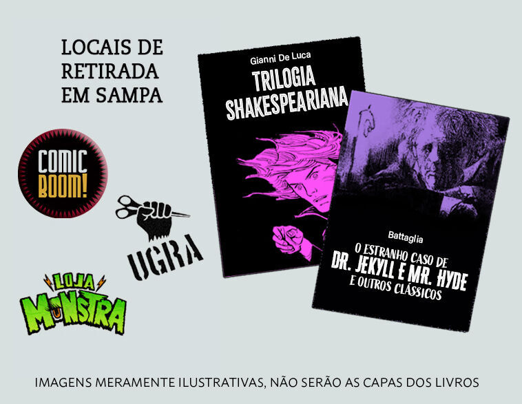 Combo Trilogia Shakespeariana + O estranho caso de Dr. Jekyll e Mr. Hyde e outros clássicos