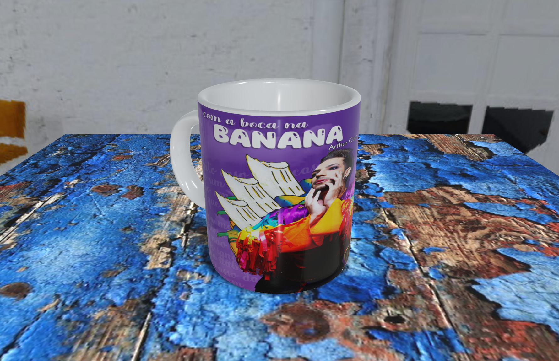 Caneca da Boca com Banana!