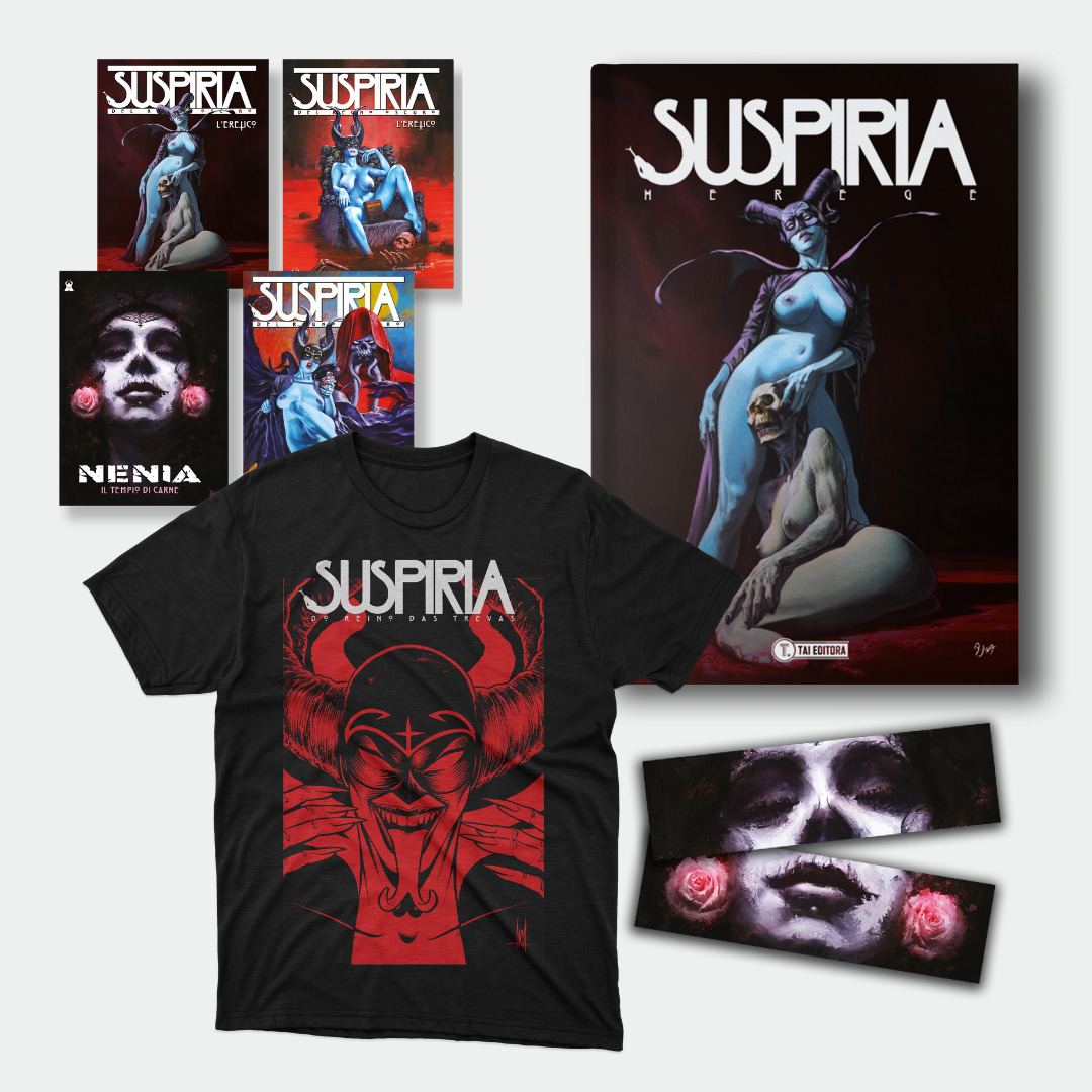 04 - LIVRO + CAMISETA + POSTAIS