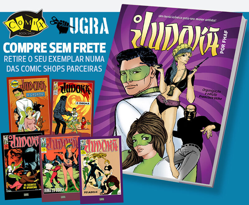 FH3 - O Judoka por FHAF – 2ª Edição + 5 Postais:  EXCLUSIVO PARA RETIRADA NUMA COMIC SHOP