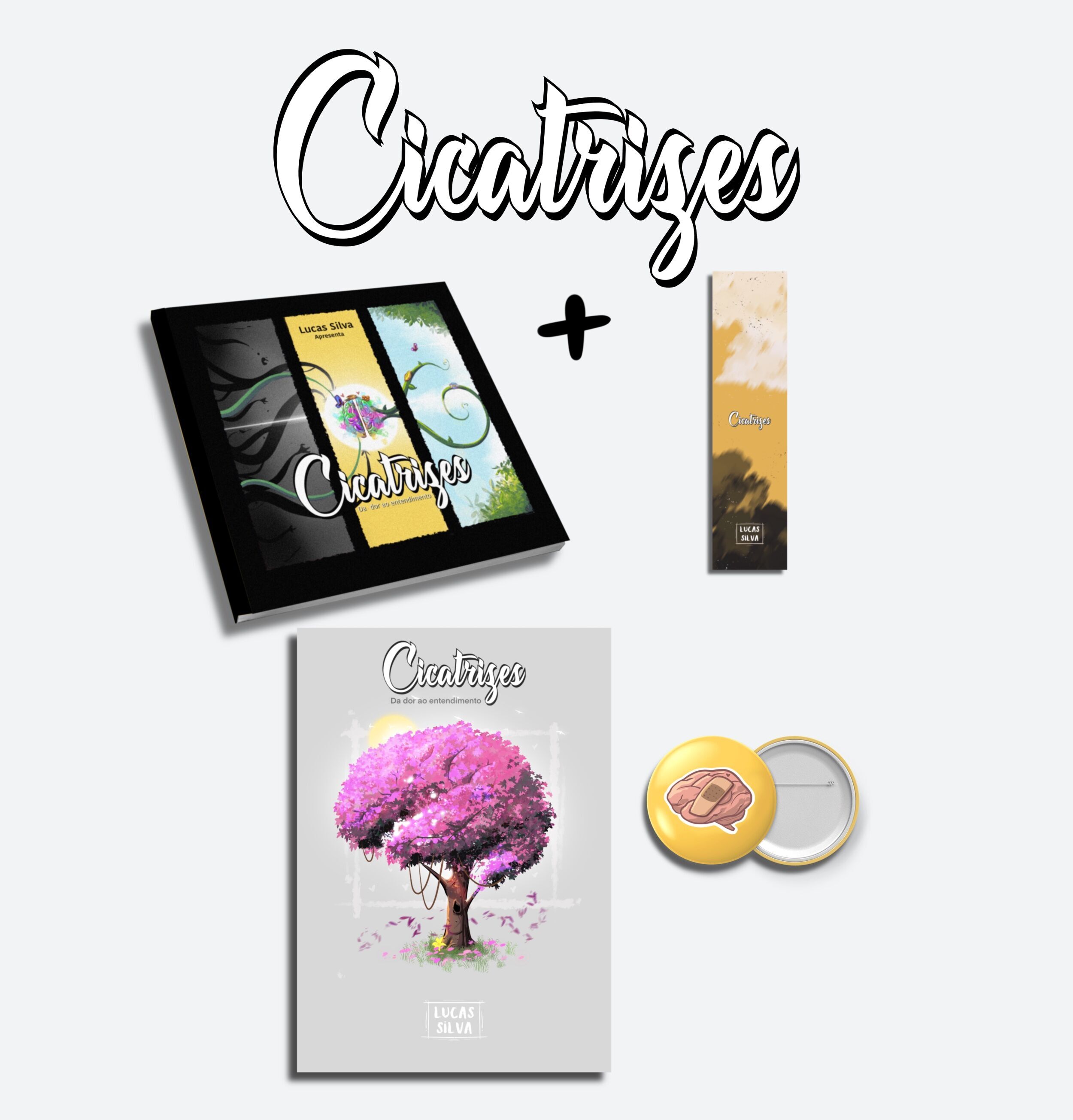 LIVRO + POSTER (A4) ÁRVORE DE SENTIMENTOS