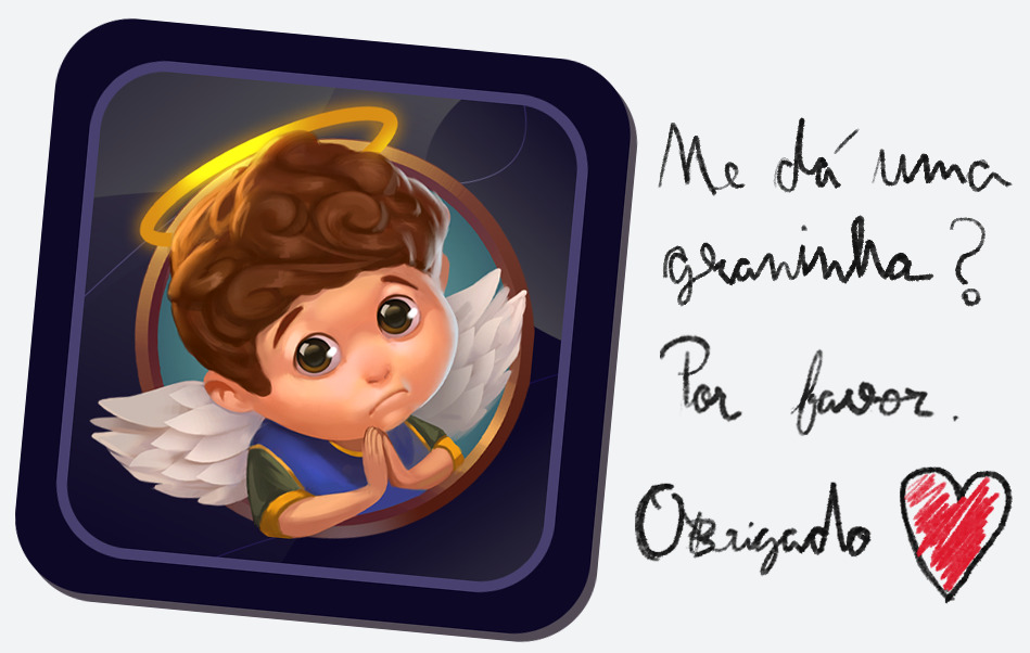 Me dá uma graninha?