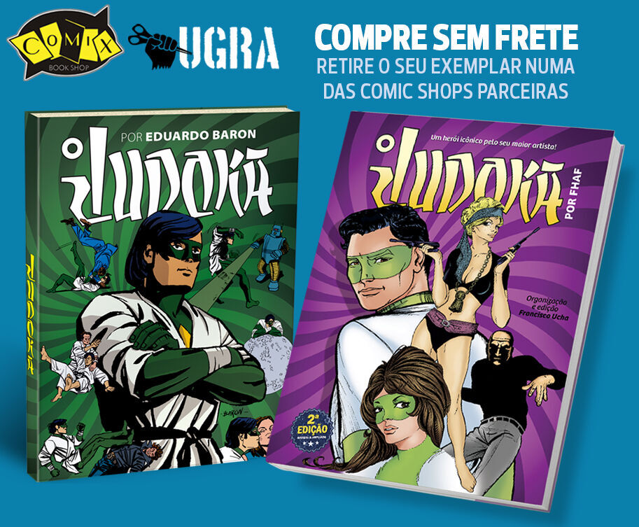 FH4B - O Judoka por FHAF – 2ª Edição + O Judoka por Eduardo Baron: EXCLUSIVO PARA RETIRADA NUMA COMIC SHOP