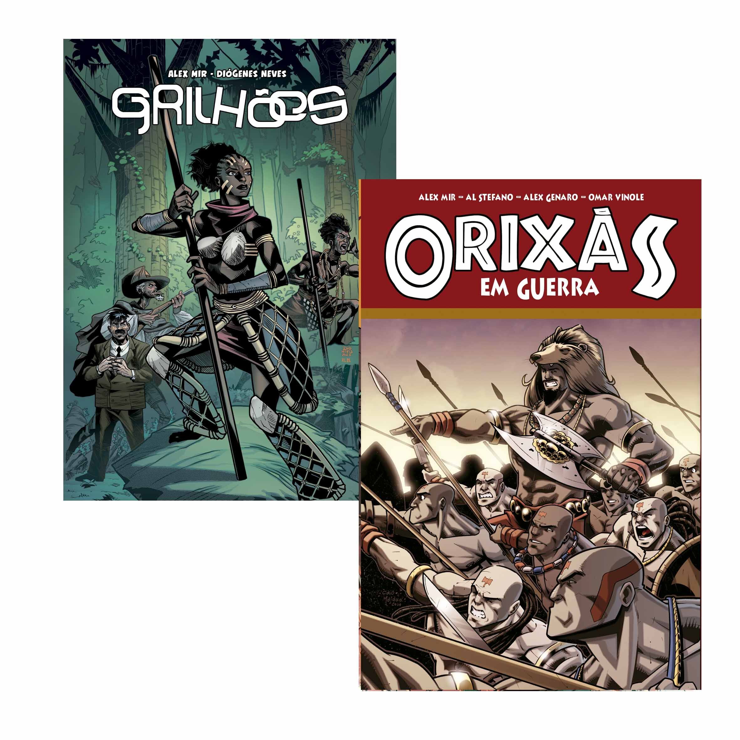 Grilhões + Orixás - em guerra!