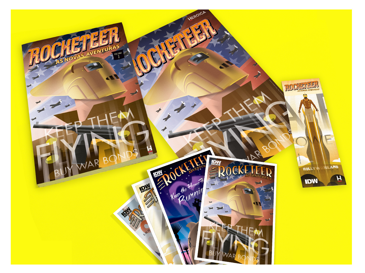 Kit 2 / Novo Rocketeer / Entrega pelo correio