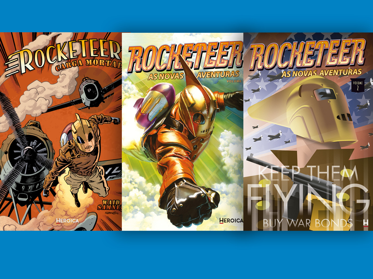 Kit 3 / Trio Rocketeer / Retirada presencial