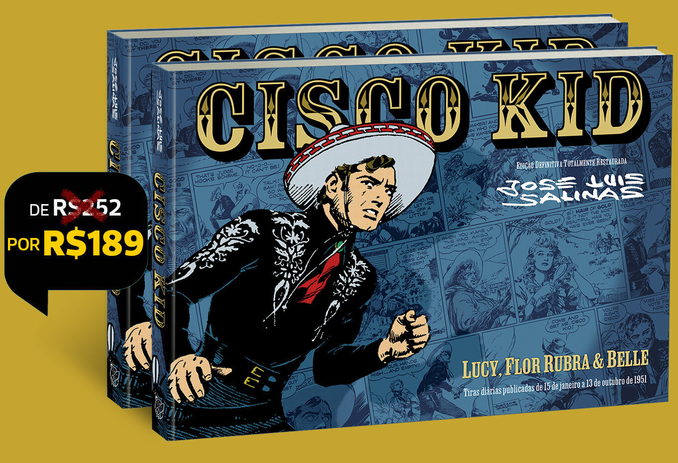 CK2 – Dois volumes de CISCO KID, de Salinas