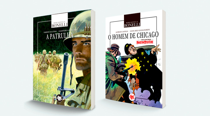 LIVRO IMPRESSO + BIBLIOTECA BONELLI: O HOMEM DE CHICAGO