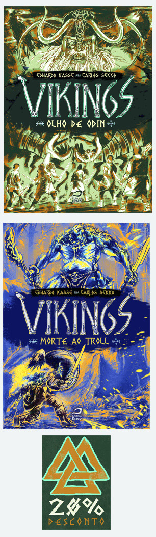 VIKINGS - OLHO DE ODIN + MORTE AO TROLL