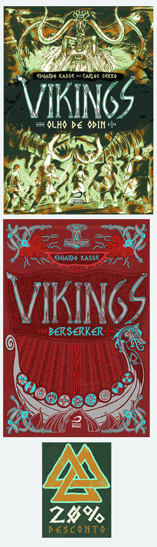 VIKINGS - OLHO DE ODIN + BERSERK