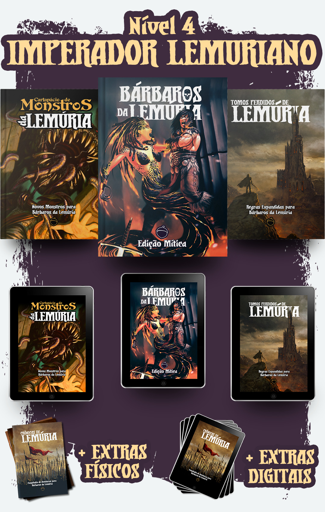 Nível 4 - Imperador Lemuriano