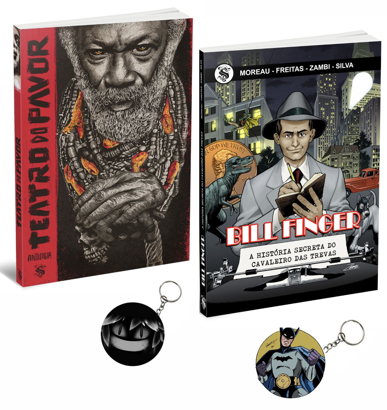 KIT CCXP - Teatro do Pavor + Bill Finger + BRINDE