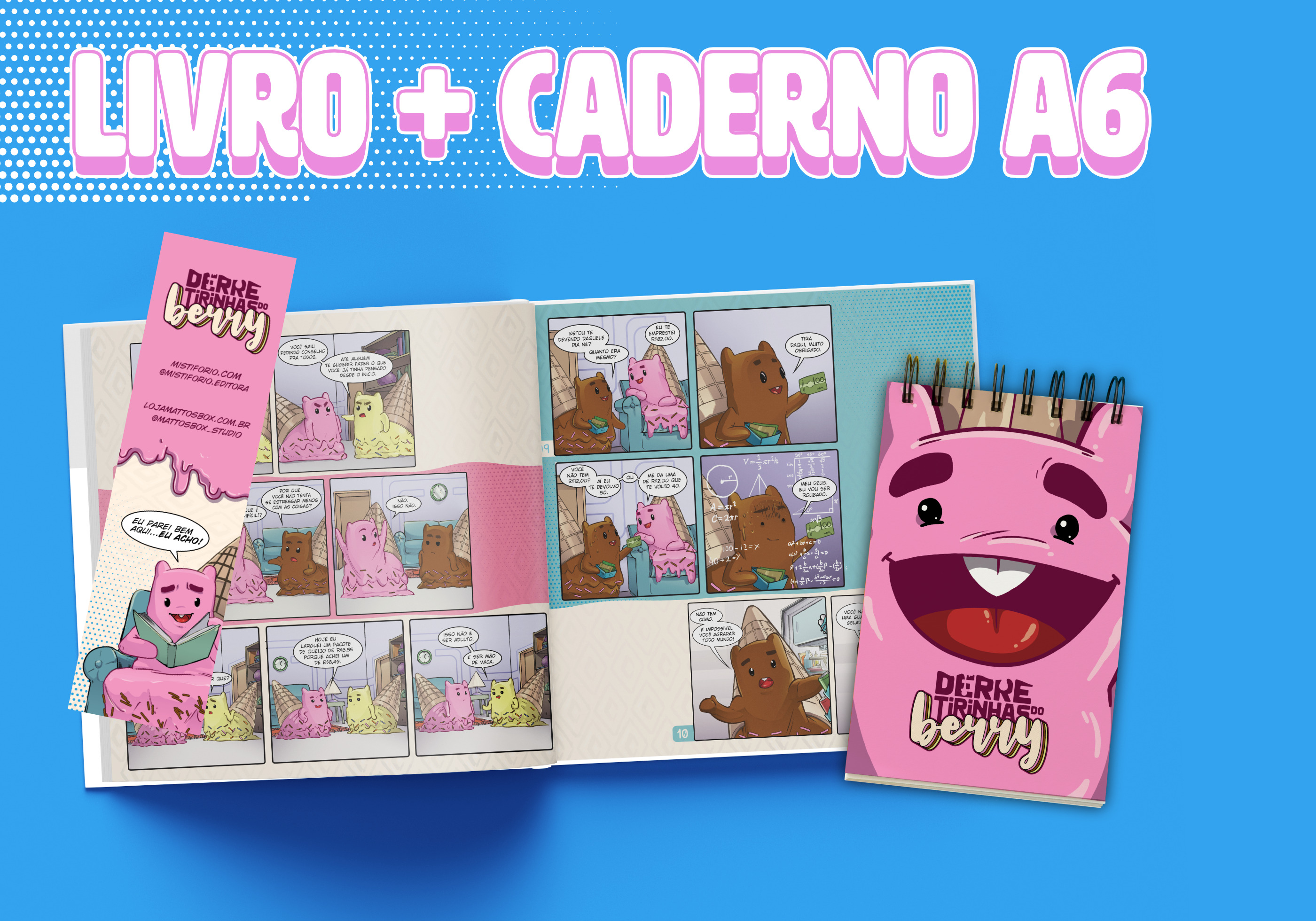 Livro + Caderno A6