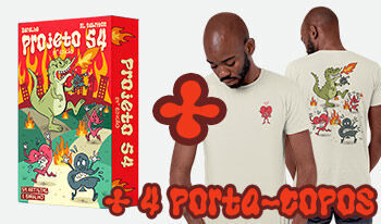 COMBO 14ª + 1 Camiseta + 1 Chaveiro-abridor de garrafas + 4 porta-copos exclusivos